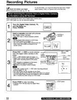 Предварительный просмотр 22 страницы Panasonic OmniVision PV-DS1000 User Manual