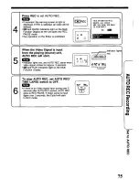 Предварительный просмотр 75 страницы Panasonic OmniVision PV-DS1000 User Manual