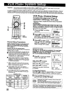 Preview for 22 page of Panasonic Omnivision PV-HD1000 Operating Instructions Manual