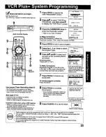 Preview for 23 page of Panasonic Omnivision PV-HD1000 Operating Instructions Manual