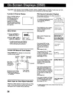 Preview for 36 page of Panasonic Omnivision PV-HD1000 Operating Instructions Manual