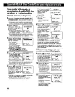 Preview for 40 page of Panasonic Omnivision PV-HD1000 Operating Instructions Manual