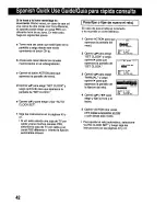 Preview for 42 page of Panasonic Omnivision PV-HD1000 Operating Instructions Manual