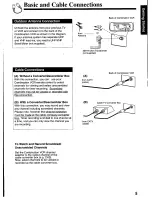 Preview for 5 page of Panasonic OmniVision PV-M1326 User Manual