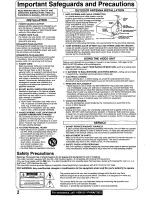 Preview for 2 page of Panasonic OmniVision PV-M1339 User Manual