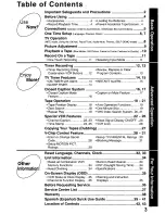 Preview for 3 page of Panasonic OmniVision PV-M1339 User Manual