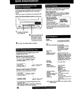 Предварительный просмотр 36 страницы Panasonic Omnivision PV-M1349 Operating Instructions Manual