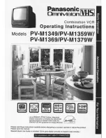 Preview for 1 page of Panasonic Omnivision PV-M1349 Operating Manual