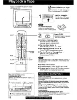 Preview for 10 page of Panasonic Omnivision PV-M1349 Operating Manual