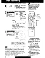 Preview for 12 page of Panasonic Omnivision PV-M1349 Operating Manual