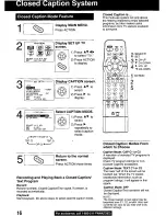 Preview for 16 page of Panasonic Omnivision PV-M1349 Operating Manual