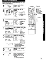 Preview for 17 page of Panasonic Omnivision PV-M1349 Operating Manual