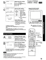 Preview for 19 page of Panasonic Omnivision PV-M1349 Operating Manual