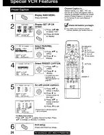 Preview for 24 page of Panasonic Omnivision PV-M1349 Operating Manual