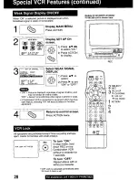 Preview for 28 page of Panasonic Omnivision PV-M1349 Operating Manual