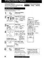 Preview for 30 page of Panasonic Omnivision PV-M1349 Operating Manual