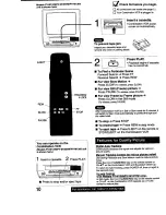 Предварительный просмотр 10 страницы Panasonic Omnivision PV-M1369 Operating Instructions Manual