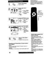 Предварительный просмотр 16 страницы Panasonic Omnivision PV-M1369 Operating Instructions Manual