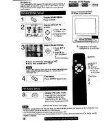 Предварительный просмотр 18 страницы Panasonic Omnivision PV-M1369 Operating Instructions Manual