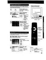 Предварительный просмотр 23 страницы Panasonic Omnivision PV-M1369 Operating Instructions Manual