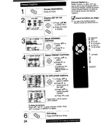 Предварительный просмотр 24 страницы Panasonic Omnivision PV-M1369 Operating Instructions Manual