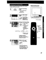 Предварительный просмотр 27 страницы Panasonic Omnivision PV-M1369 Operating Instructions Manual