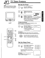 Preview for 11 page of Panasonic OmniVision PV-M2036 User Manual