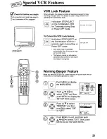 Preview for 21 page of Panasonic OmniVision PV-M2037 User Manual