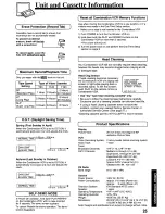 Preview for 25 page of Panasonic OmniVision PV-M2037 User Manual