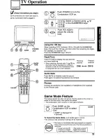 Preview for 11 page of Panasonic OmniVision PV-M2047 User Manual