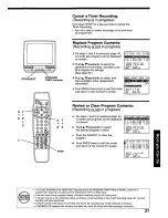 Preview for 21 page of Panasonic OmniVision PV-M2047 User Manual