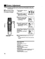 Предварительный просмотр 12 страницы Panasonic Omnivision PV-M2048-K Operating Instructions Manual