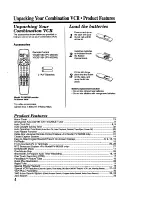 Preview for 4 page of Panasonic OmniVision PV-M2048 Operating Instructions Manual