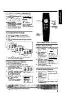 Preview for 9 page of Panasonic OmniVision PV-M2048 Operating Instructions Manual