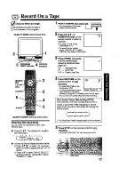 Preview for 17 page of Panasonic OmniVision PV-M2048 Operating Instructions Manual