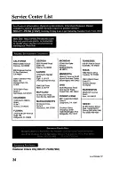 Preview for 34 page of Panasonic OmniVision PV-M2048 Operating Instructions Manual