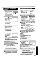 Preview for 39 page of Panasonic OmniVision PV-M2048 Operating Instructions Manual