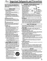 Предварительный просмотр 3 страницы Panasonic OmniVision PV-M2048 Operating Manual