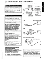 Предварительный просмотр 5 страницы Panasonic OmniVision PV-M2048 Operating Manual