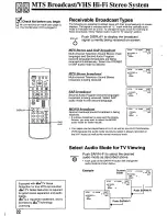 Preview for 22 page of Panasonic OmniVision PV-M2066 User Manual