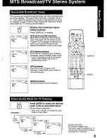 Preview for 9 page of Panasonic Omnivision PV-M2079 Operating Manual