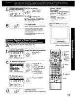 Preview for 13 page of Panasonic Omnivision PV-M2089 Operating Instructions Manual