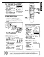 Preview for 9 page of Panasonic OmniVision PV-M20F8 User Manual