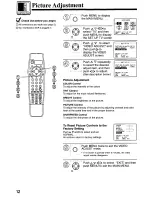 Предварительный просмотр 12 страницы Panasonic OmniVision PV-M2737 User Manual