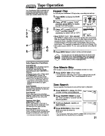 Предварительный просмотр 21 страницы Panasonic Omnivision PV-M2768 Operating Instructions Manual