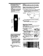 Предварительный просмотр 23 страницы Panasonic Omnivision PV-M2768 Operating Instructions Manual