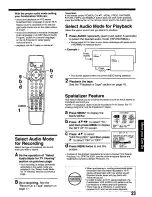 Предварительный просмотр 23 страницы Panasonic Omnivision PV-M2768 Operating Manual