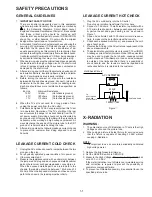 Предварительный просмотр 3 страницы Panasonic Omnivision PV-M2768 Service Manual