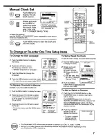 Preview for 7 page of Panasonic OmniVision PV-M2776 User Manual