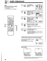 Preview for 10 page of Panasonic OmniVision PV-M2776 User Manual